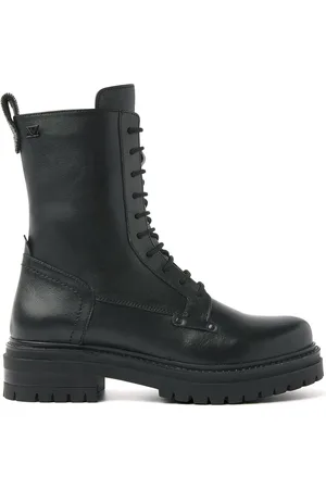 Lazamani Dames Veterboots 85.629 Black Maat 36