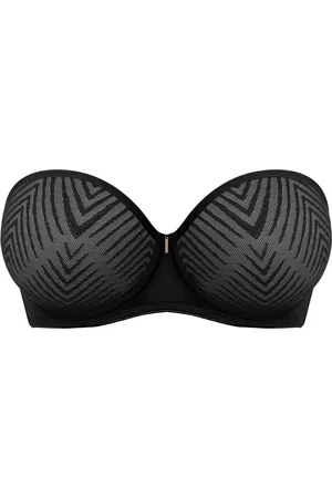 Freya TAILORED- Dames Strapless & multiway Beha- BLACK- Maat 80D