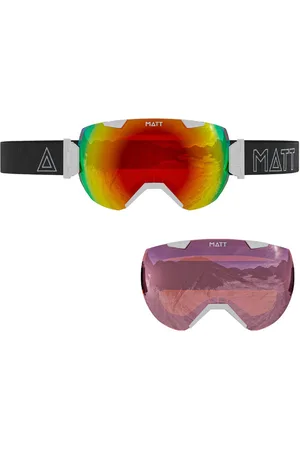 Matt Skibril Ski Collectie Synchro Tribands (met 2 lenzen) - Wit