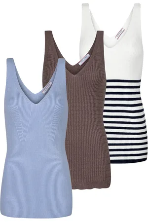 Felix Hardy Tricot Zomer Tops 3 Pack Tshirt Tanktop Dames - S
