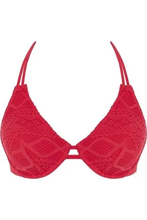 Freya SUNDANCE UW Halter Bikini Top - RED - Vrouwen - Maat 75D