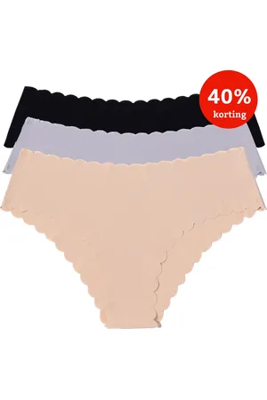THE OH Collective SUPERZACHT! Naadloos Ondergoed (Maat S) | 3-Pack: Zwart, Huidskleur & Lichtblauw | Al meer dan 500 tevreden klanten | | Ademend | Perfect voor onder sportleggings | Hipster | Seamless | Sportondergoed