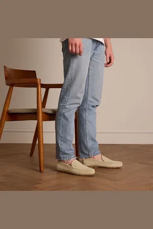 Manfield Heren - suède loafer - Maat 45