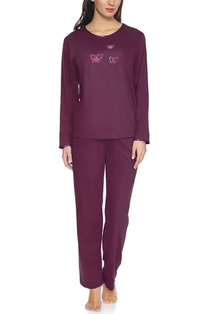 Merry Style Dames Pyjama - Lange mouwen - Lange broek - Katoen - MS-DR-Malwa-PJ - - L