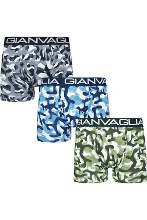 Gianvaglia Heren Boxershorts Katoen 5055 - 3-pak maat XXL