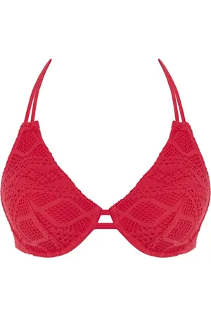 Freya SUNDANCE UW Halter Bikini Top - RED - Vrouwen - Maat 65D