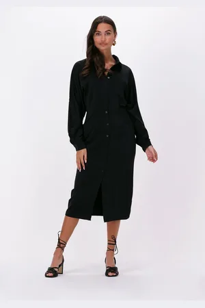 NA-KD Buttoned Midi Dress Jurken