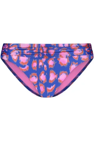 Cyell High waist bikinibroekje Arabesque paars/roze maat 40