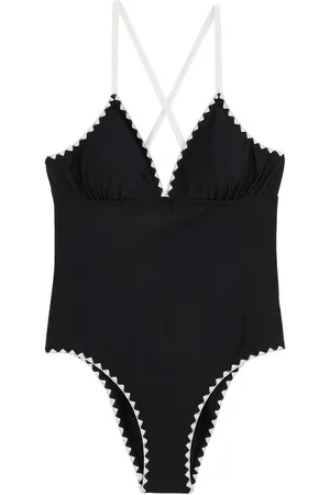 WE Fashion Dames badpak met embroidery