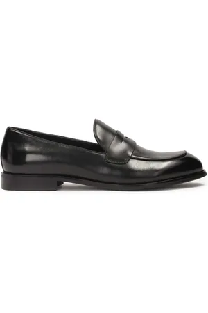 Kazar Black leather men
