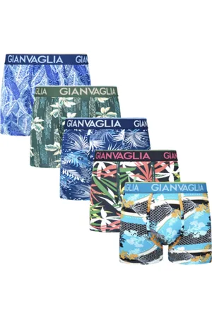 Gianvaglia ® Deluxe 5-Pack GVG-5069 Heren Katoenen Boxershort XL