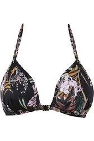 Freya TAHITI NIGHTS Non Wired Triangle Bikini Top - BLACK - Vrouwen - Maat 65E