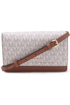 Michael Kors Jet Set Dames Crossbody tas Leer - Wit