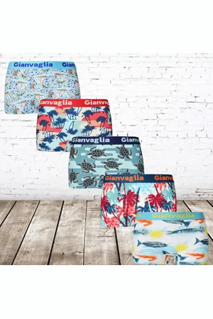Gianvaglia Katoenen dames boxers print GVG-8801 --L-Boxershorts