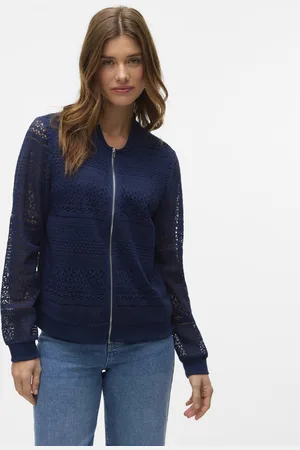 VERO MODA VMHONEY LACE BOMBER JACKET WVN GA - Dames - Gewatteerde jassen