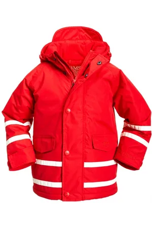 BMS Rode ademende en waterdichte outdoor jas van 116