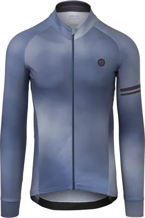 AGU Gradient Fietsshirt Lange Mouwen Performance Heren - Steel - S