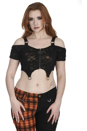 Banned Retro Ashe Crop top - L