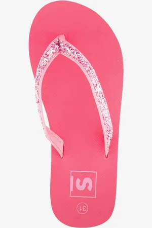 Scapino Meisjes teenslippers met glitters - Maat 30