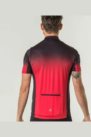 Löffler Loeffler fietsshirt korte mouwen M Bike Jersey FZ Coogan Mid - Rood