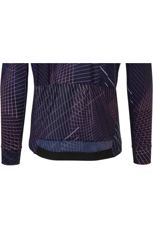 AGU Nocturnal Lines Fietsshirt Lange Mouwen Performance Heren - Velvet - S