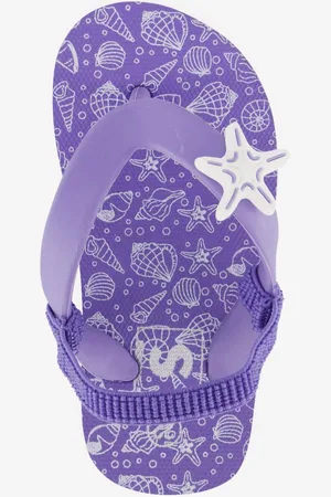 Scapino Meisjes teenslippers met schelpen - Maat 23