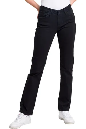 Cross Jeans Dames Jeans Broeken ROSÈ regular/straight Fit Zwart 33W / 32L Volwassenen