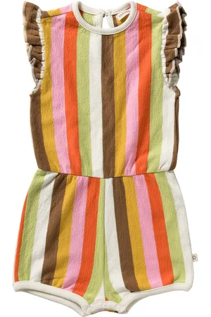 Your Wishes Multi stripes | Ruffle Jumpsuit | Gestreept | Meisjes maat 80 t/m 140 |