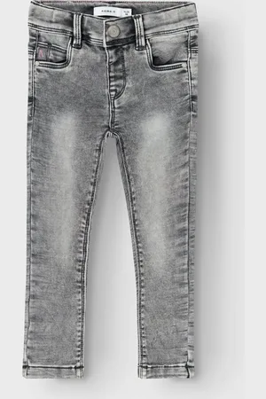 NAME IT Jeans Nmfpolly Skinny Jeans 1842-th Noos 13224656 Light Grey Denim Dames Maat - W92