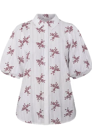 SisterS point Ella-sh53 - Dames Blouse - /bordeaux - Maat XL