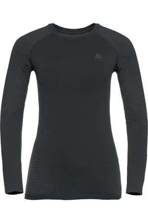 Odlo Bl Top Crew Neck L/S Performance Warm Thermoshirt Dames - Maat XS