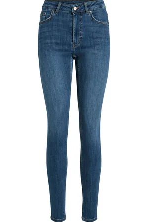 VILA Sarah Wu02 Rw Skinny Fit Spijkerbroek XL / 30 Vrouw