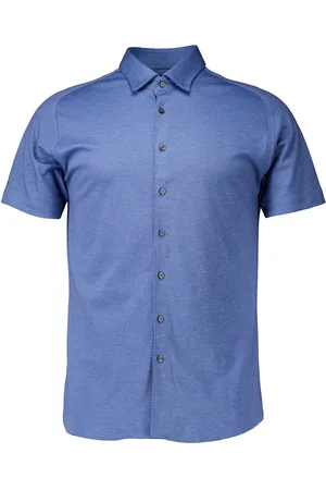 DESOTO Short Sleeve Jersey Overhemd - Heren - Maat M - Slim-fit
