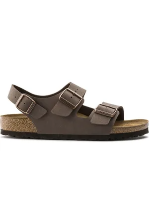 Birkenstock Milano Sandalen Mocha Regular-fit | | Imitatieleer | Maat 43 | 634501