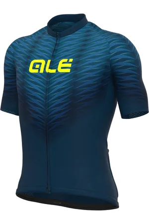 Alé Fietsshirt Korte Mouwen Solid Thorn - Blauw - M - Valt klein