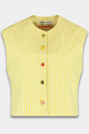Harper & Yve Gilet Charlie Ss Hst25p400 718 Lemon Dames Maat - XL