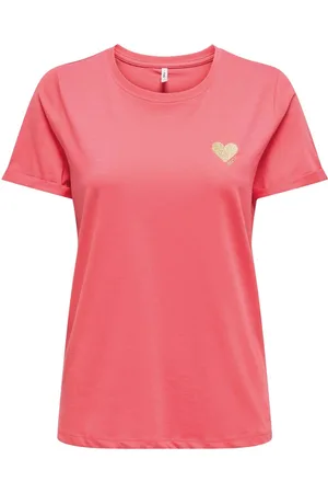 ONLY Kita Logo Shirt Dames - Maat S