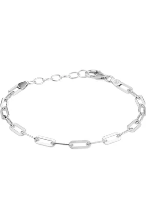GLAMS Armband c.f.e. 3,8 mm 16 + 3 cm - Zilver