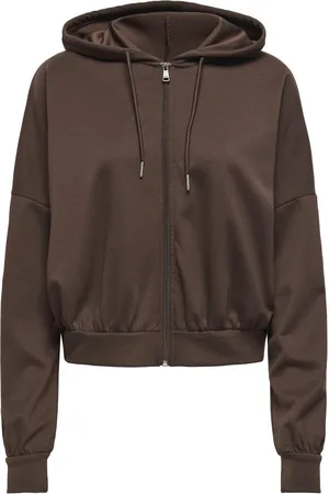 ONLY ONLALINA LIFE L/S ZIP HOOD BOX CC SWT - Meisjes - Sweaters