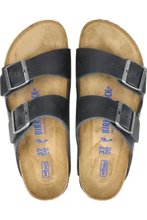 Birkenstock Arizona FL WB Narrow Unisex Slippers - Black - Maat 39