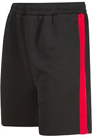 Merkloos Adults Knitted Shorts met ritszakken - M