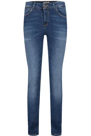 Garcia Celia Dames Skinny Fit Jeans Blauw - Maat W26 X L30