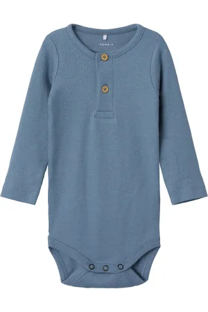 NAME IT Kab Button Romper - Mt. 74 - Spring Lake