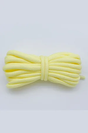 Merkloos 2 paar ronde sportschoenveters van 60 cm lang - ronde schoenveters van 5 mm dik - sportschoenveters - schoenveters - veters voor buitenwerk en wandelschoenen - universele schoenveters voor kinderen en volwassenen