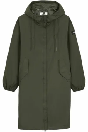 Aigle Jas Women Long Hooded MTD Parka Avocat-Maat 40