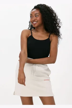 Calvin Klein Ck Rib Strappy Top Tops & T-shirts