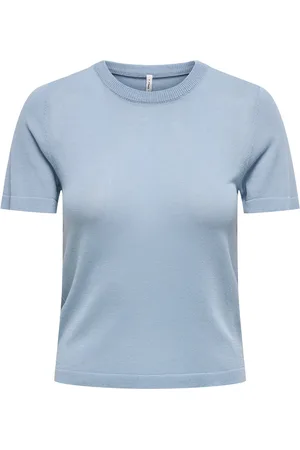 ONLY ONLEFFIE SS O-NECK KNT NCA - Dames - T-shirts