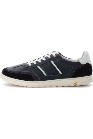 Camel Active Sneakers gemaakt van nappaleer - Maat menswear-44 - Donker blauw