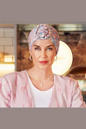 CHRISTINE Lotus turban - - chemo