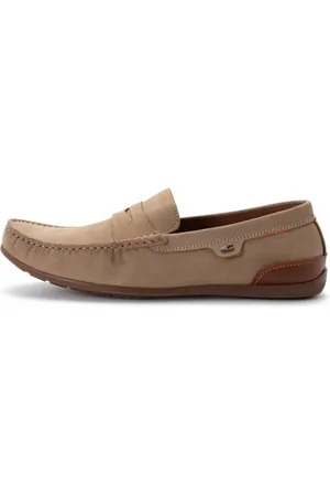 Camel Active Mocassins van nubuckleer - Maat menswear-45